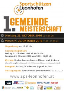 gemeindemeisterschaft